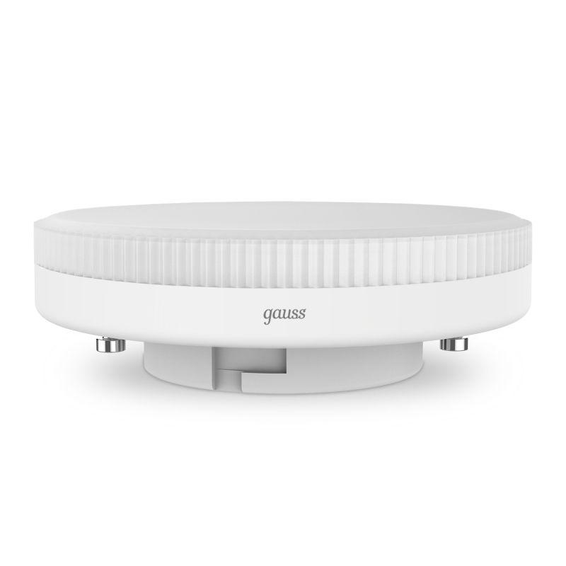 Лампа светодиодная Black 8Вт таблетка 3000К тепл. бел. GX53 680лм GAUSS 108008108