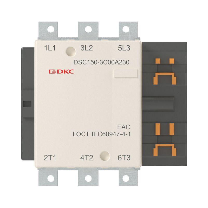 Контактор магнитный DSC150-3C00A230 150А 75кВт (AC3) 220В AC YON DSC150-3C00A230