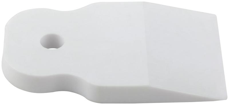 Шпатель резиновый 40мм бел. FIT 06861