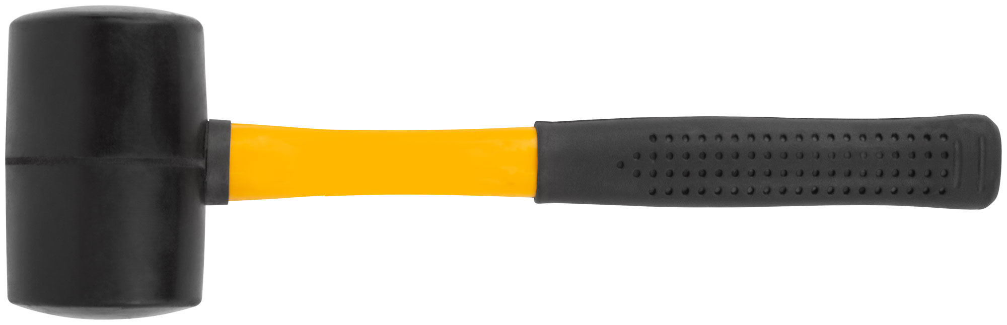 Киянка резиновая, фиберглассовая ручка 65 мм ( 680 гр )