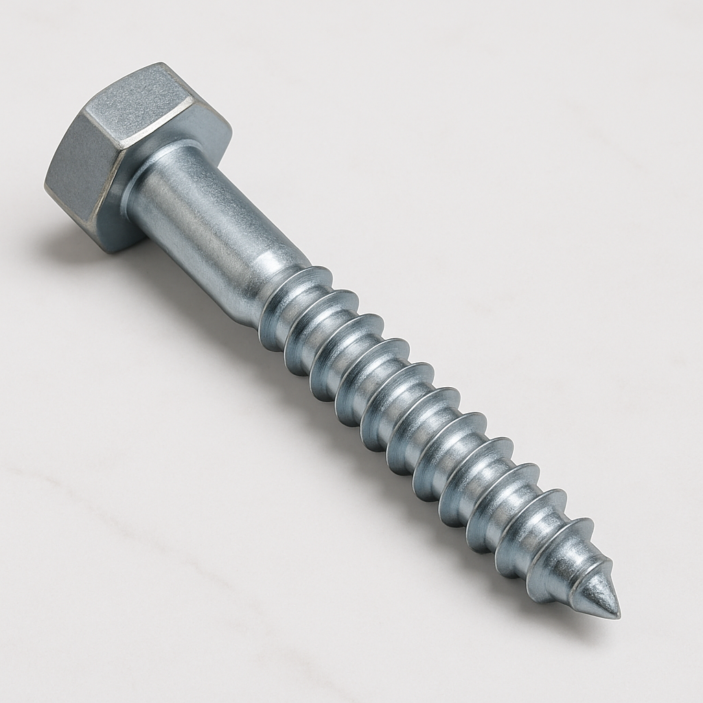 Шуруп по дереву с шестигранной головкой