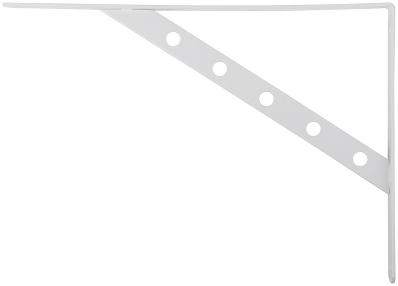 Уголок-кронштейн усиленный 350х250мм бел. КУРС 66109