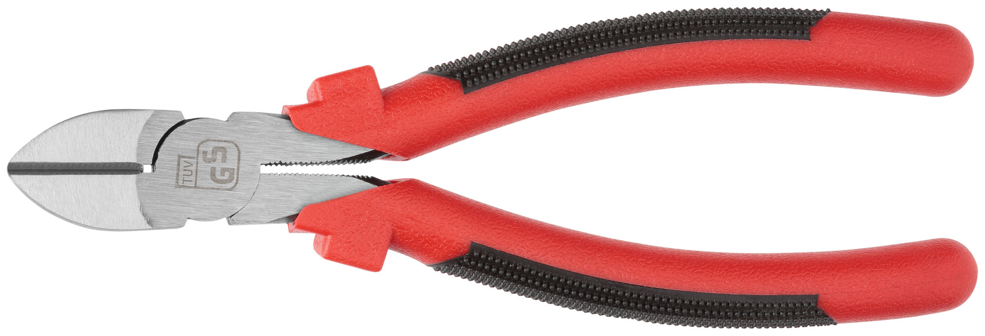 Бокорезы "Стандарт", красно-черные пластиковые ручки, полированная сталь 190 мм