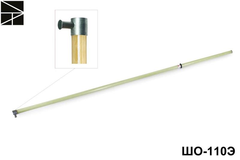 Штанга изолирующая оперативная ШО-110Э (стеклотрубка) с протоколом испытаний ЭЛЕКТРО ТРЕЙД ET-SHO109S-P