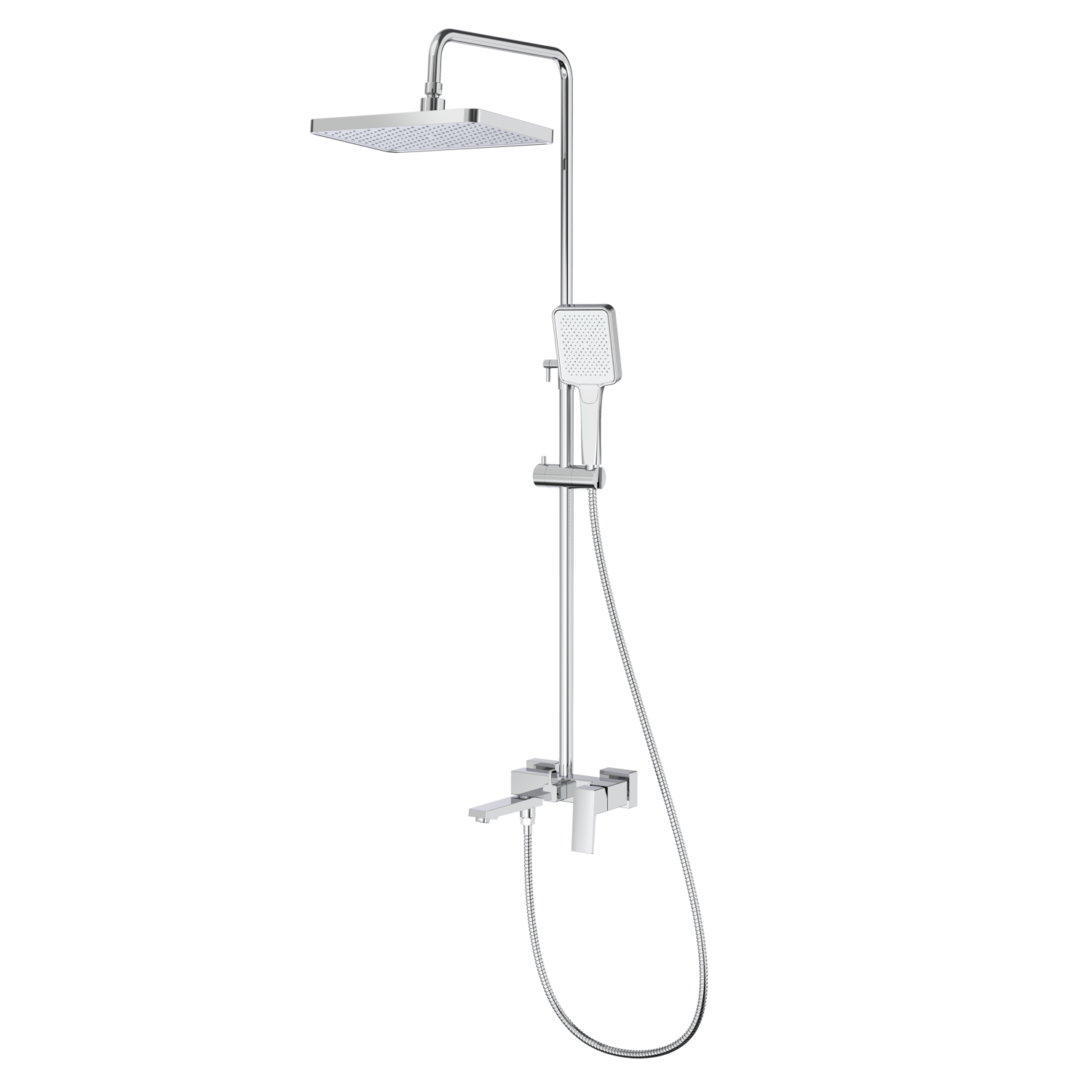 Душевая система Splenka S01.24, хром