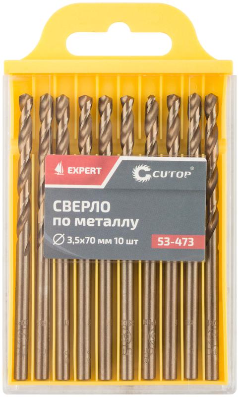 Сверло по металлу EXPERT 3.5х70мм (уп.10шт) Cutop 53-473