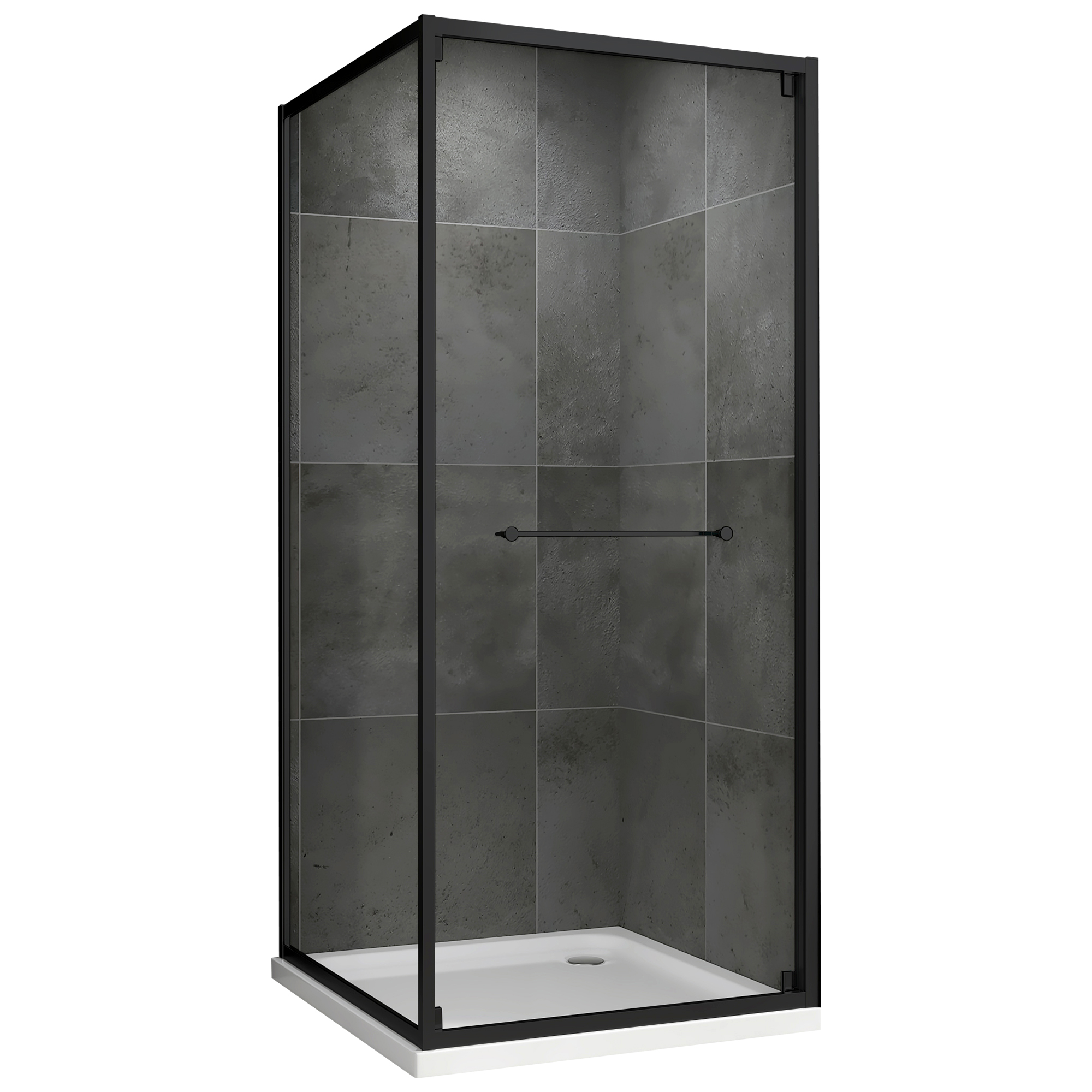 Душевой уголок ABBER Schwarzer Diamant AG0A100B