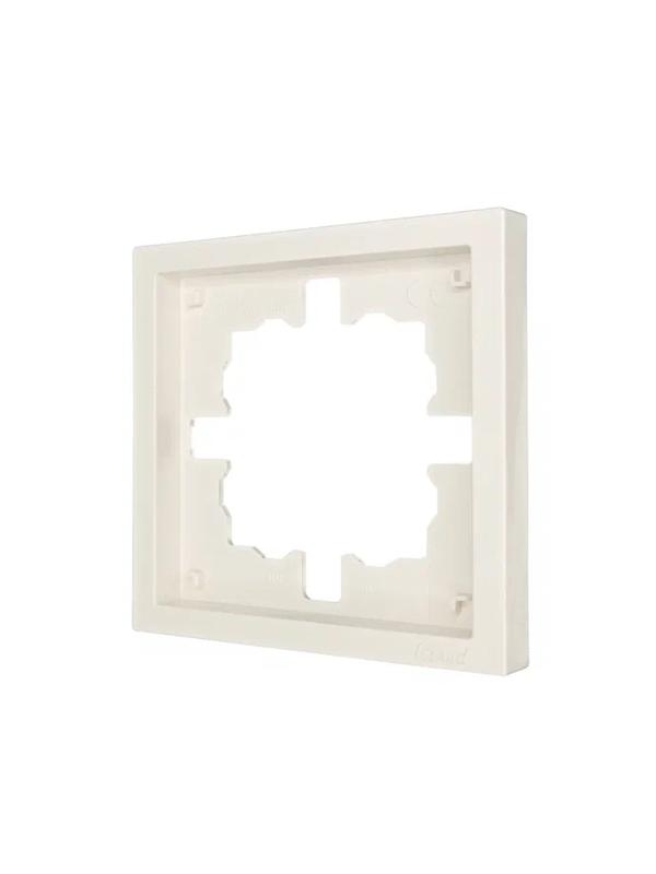 Рамка 1-мест. горизонт. ZIMA слон. кость LEZARD 704-9000-146