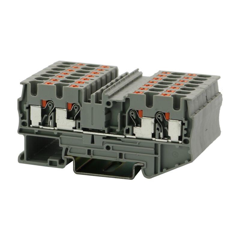 Клемма проходная КНБ 4-4 СТЭЗ 14000150