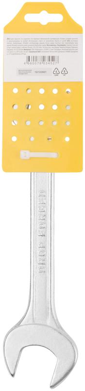 Ключ рожковый "Хард" хромированное покрытие 24х27мм FIT 63489