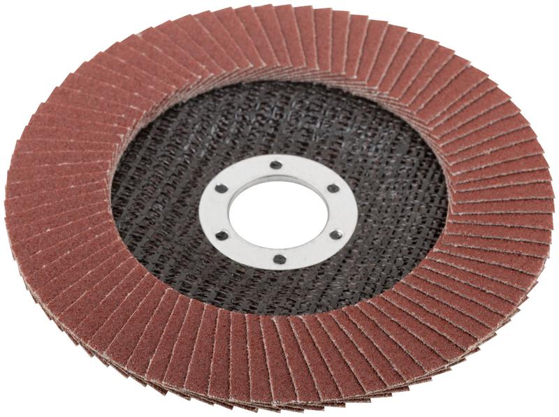 Круг лепестковый торцевой плоский 125мм P 120 MOS 39878М