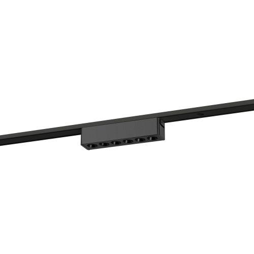 Светильник светодиодный трековый TRM-S5-2-6W4K-BK 6Вт 4000К с направленным светом для тонкого магнитного шинопровода черн. Эра Б0059049