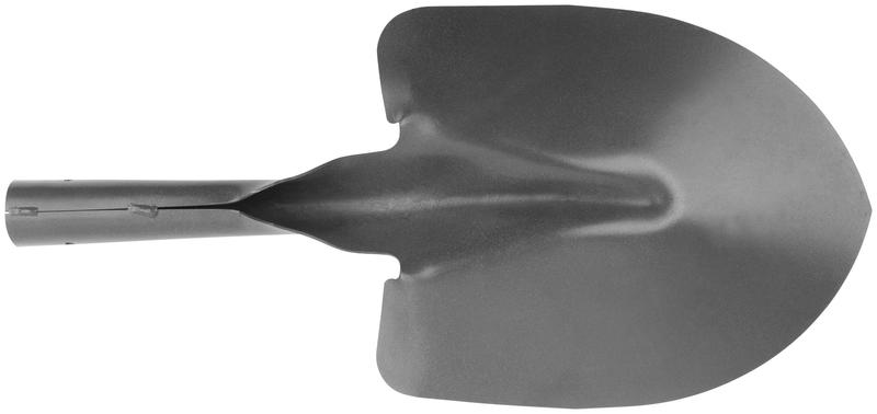 Лопата штыковая для сыпучих грузов "Американка" 230х280мм без черенка КУРС 77207