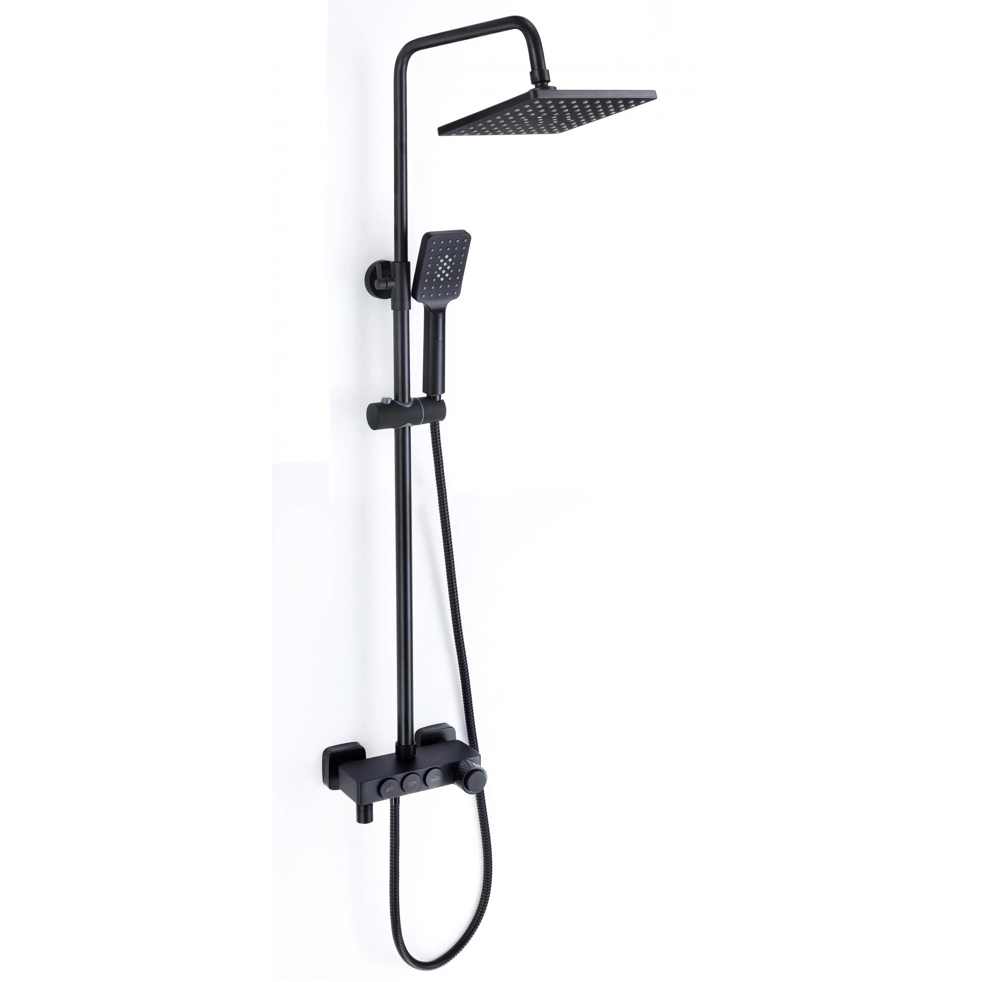 Душевая система Savol S-602042H, черный