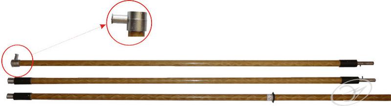 Штанга изолирующая оперативная с универсальной головкой ШОУ-35 с протоколом испытаний ЭЛЕКТРО ТРЕЙД SHO118-P