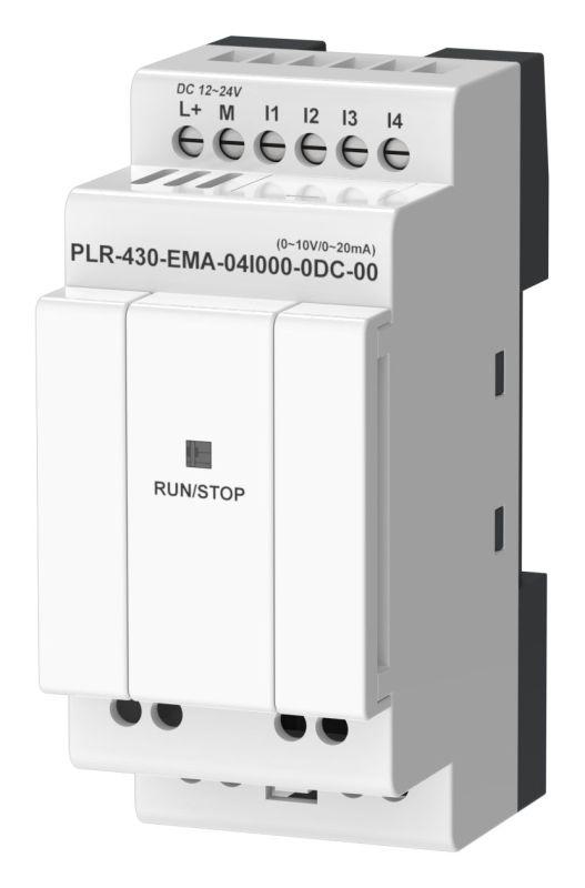 Модуль расширения входов выходов ПЛК 430 4 AI (0-20мА/0-10В) 24В DC ONI PLR-430-EMA-04I000-0DC-00