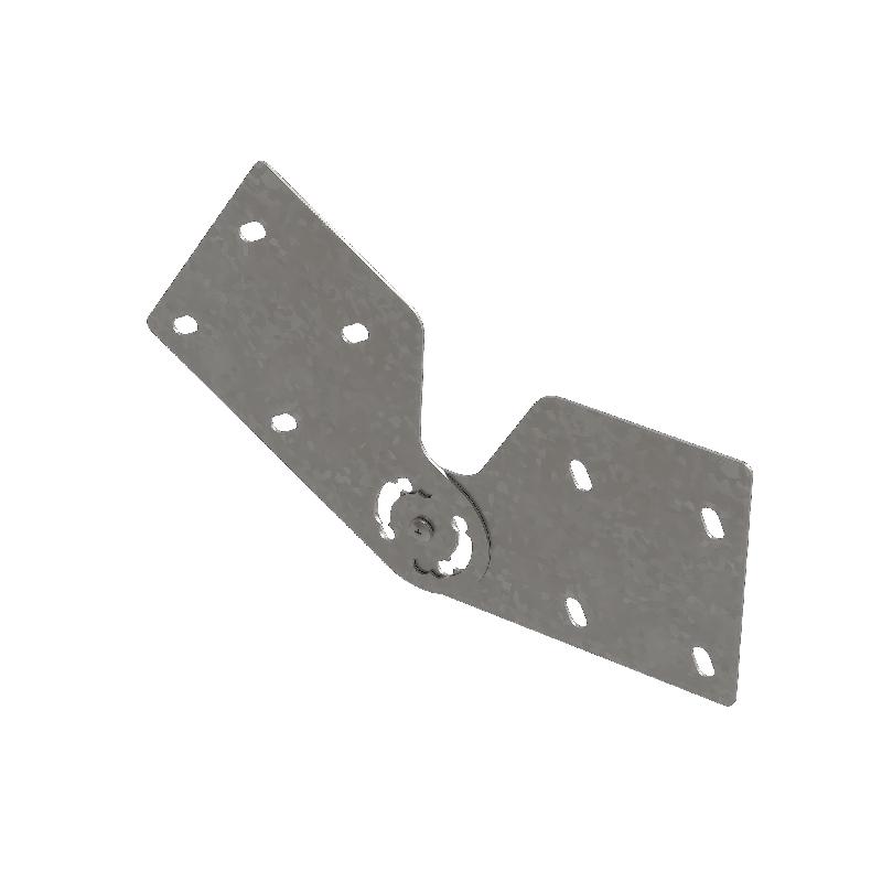 Комплект шарнирных соединителей для лестничного лотка H150 сталь2.0мм N КМ LO42129