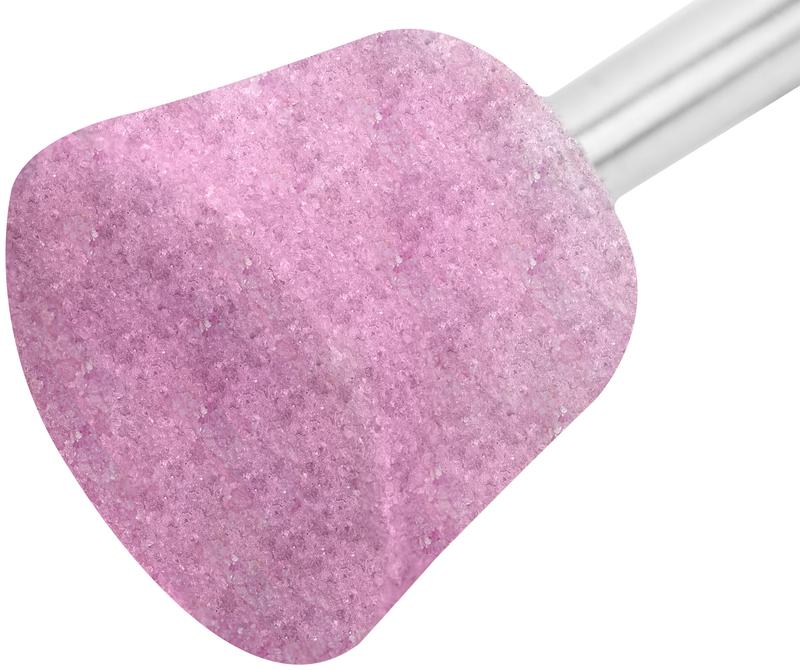 Шарошка абразивная по металлу хвостовик 6мм трапеция 25х20мм FIT 36965