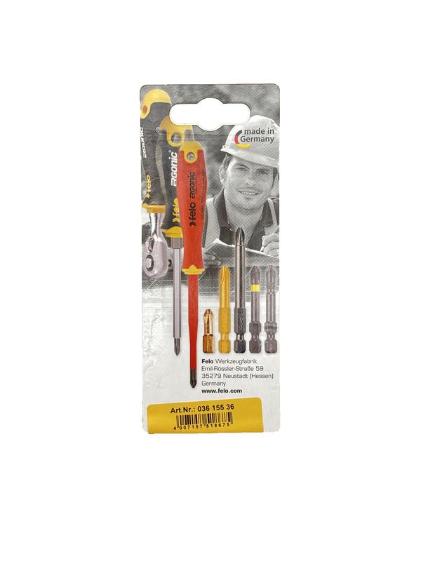 Бита Е6.3 TX15х50 Industrial (блист.2шт) FELO 03615536