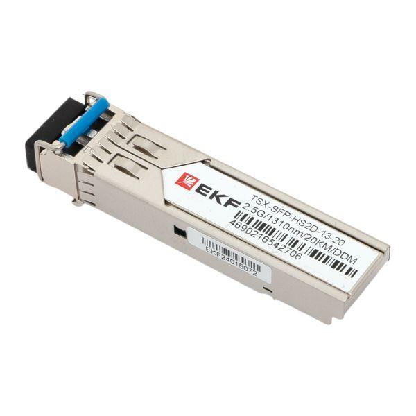 Модуль SFP SFP-HS2D-13-20 2.5Гб двойн. одномодовое оптоволокно 1310нм дальность 20км TSX EKF TSX-SFP-HS2D-13-20