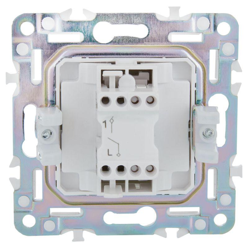 Выключатель 1-кл. SKANDY 10А SK-V01Sa песочн. IEK SK-V10-0-10-K98