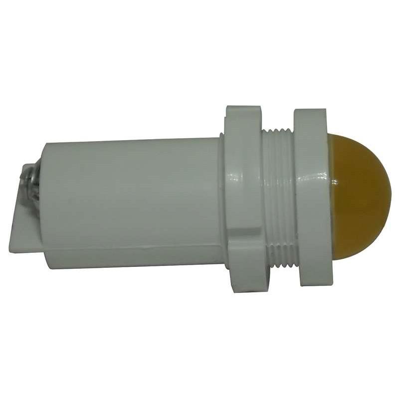 Лампа светодиодная СКЛ-14А-ЖМ-2-24-В2 24В 50Гц/пост. диаметр посадочного отверстия 22мм В2 желт. матов. Реле и Автоматика A8021-02839299