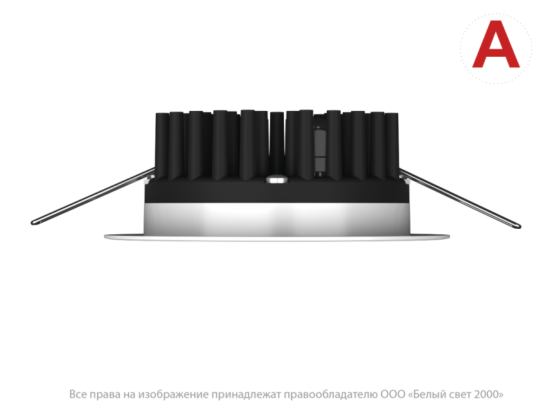 Светильник аварийный BS-ARUNA-53-L1-INEXI3-AUTOTEST IP65 White Белый свет a33618