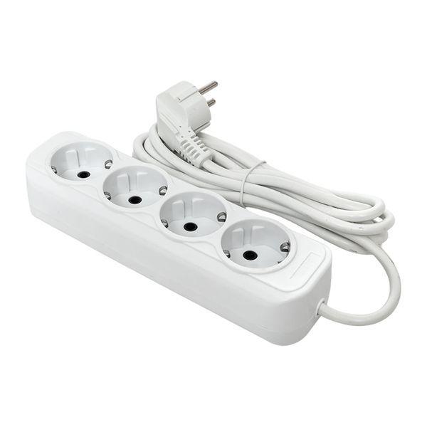 Удлинитель 4х3м с заземл. 16А IP20 Эксперт 3.0кВт ПВС 3х1 PROxima EKF UBA16-310-4-03