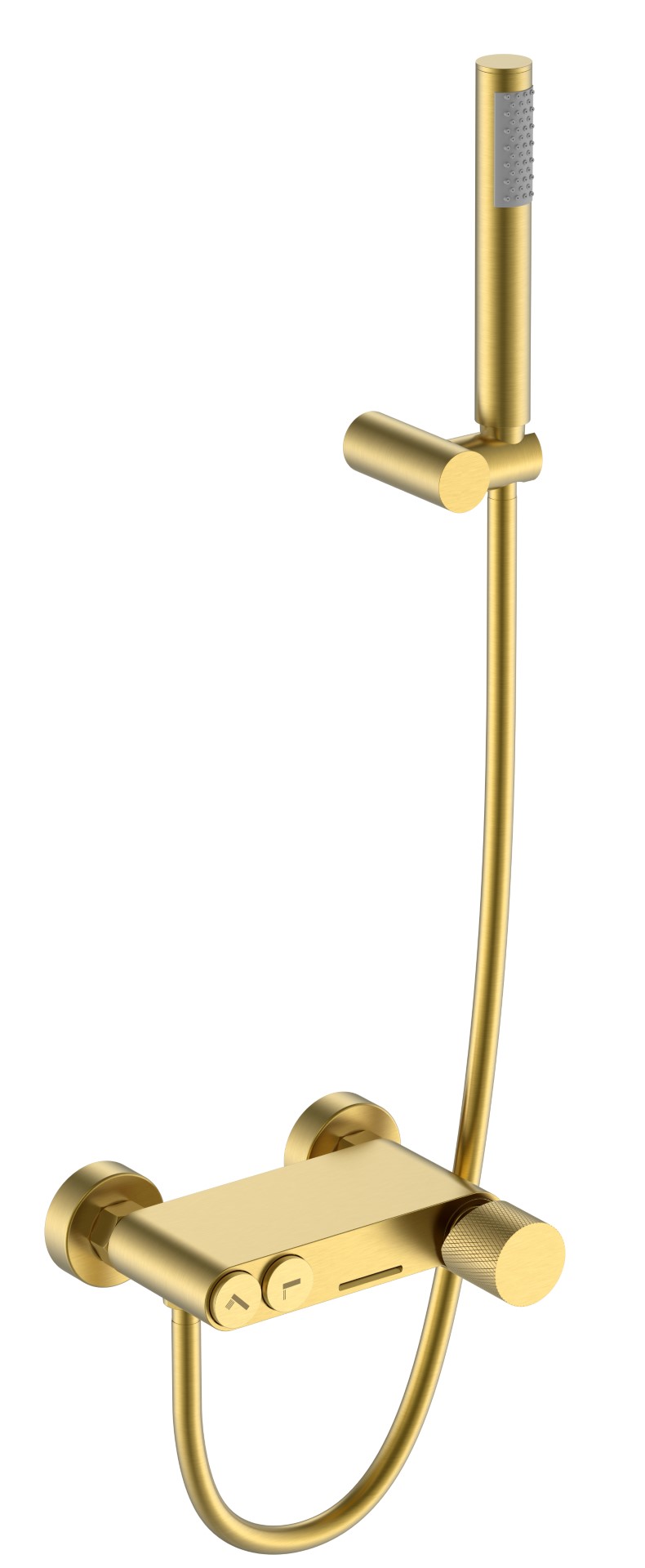 Смеситель STICK для ванны Mat Gold c ручкой TOUCH