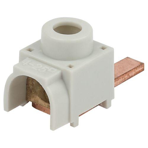 Клемма вводная для мод. обор. КВМ 4-25кв.мм прямая передн. подключение PIN Эра Б0065598