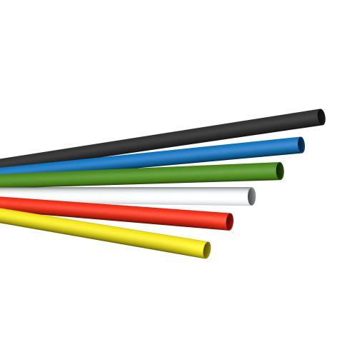 Набор трубок термоусадочных ТТУ нг-LS 2:1 (6 цветов по 19шт 100мм) Эра Б0067667