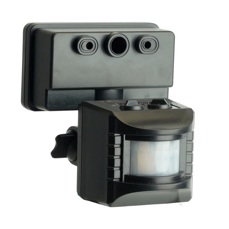 Датчик движения и освещенности 1200Вт 10м 120град. черн. SEN15/LX02 FERON 51517