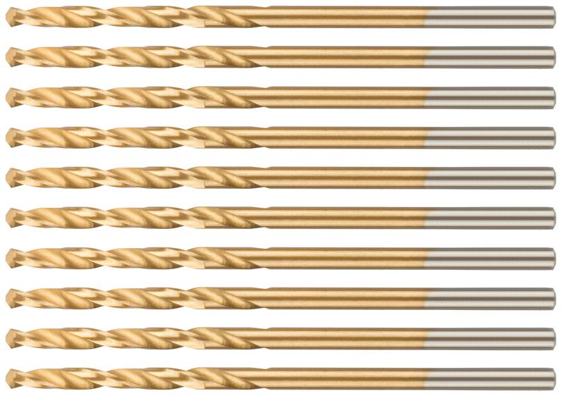 Сверло по металлу Profi с титановым покрытием 2х49мм (уп.10шт) Cutop 52-427