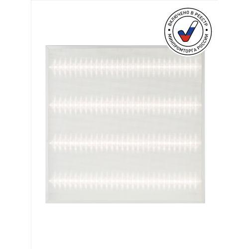 Светильник светодиодный SPO-942-2-40K-032 32Вт 4000К 588х588х40 микропризма БАП Эра Б0051675