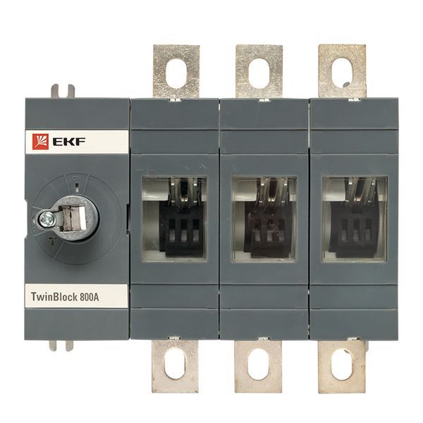 Рубильник 3п 800А без рукоятки управления TwinBlock PROxima EKF tb-s-800-3p