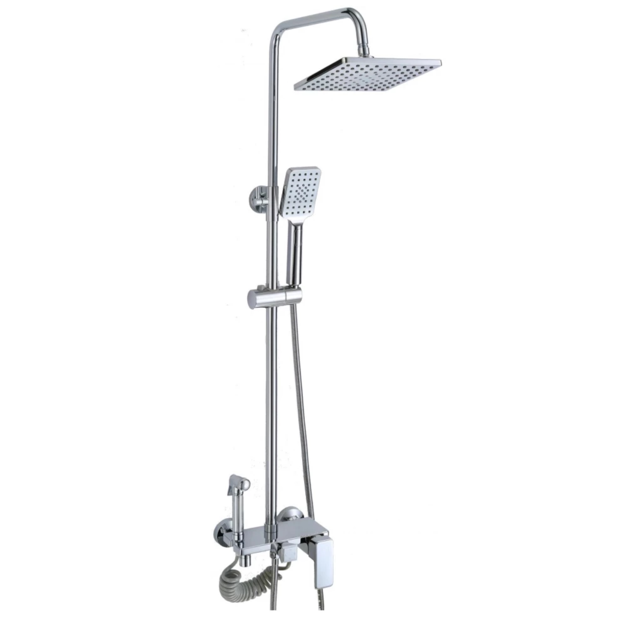 Душевая система с биде Savol S-600708D, хром