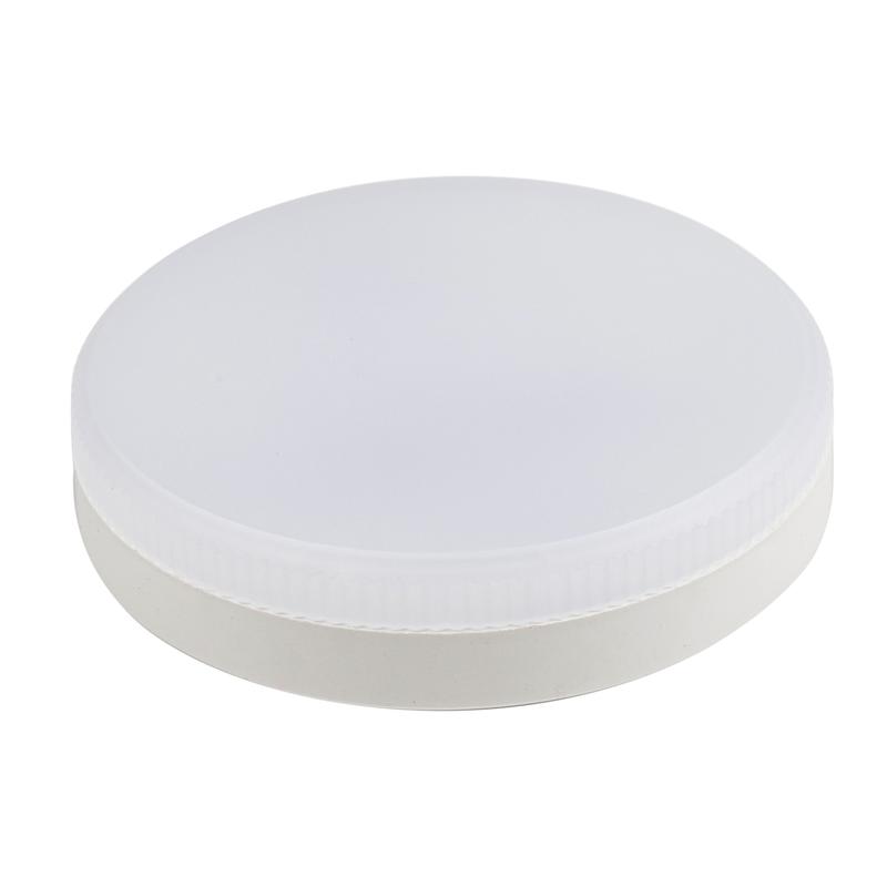 Лампа светодиодная PLED-GX53 10Вт таблетка матовая 5000К холод. бел. GX53 840лм 230В JazzWay 1029089