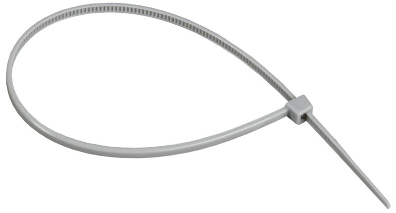 Хомут 2.5х200мм P6.6 стандартный сер. (уп.100шт) IEK UHH30-D025-200-100-K03