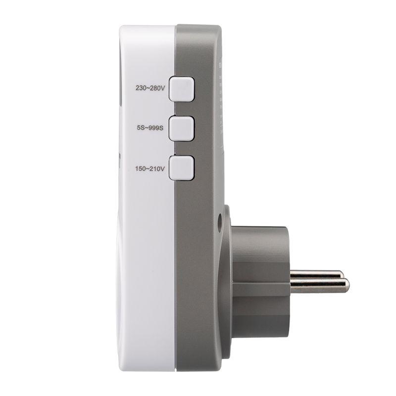 Реле напряжения «вилка-розетка» с дисплеем 16А Rexant 10-6040