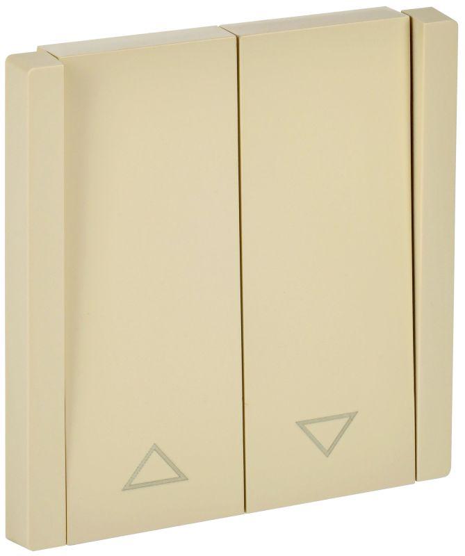 Выключатель жалюзи СП FORTE&PIANO 10А FP411 ваниль IEK FP-V15-0-10-1-K10