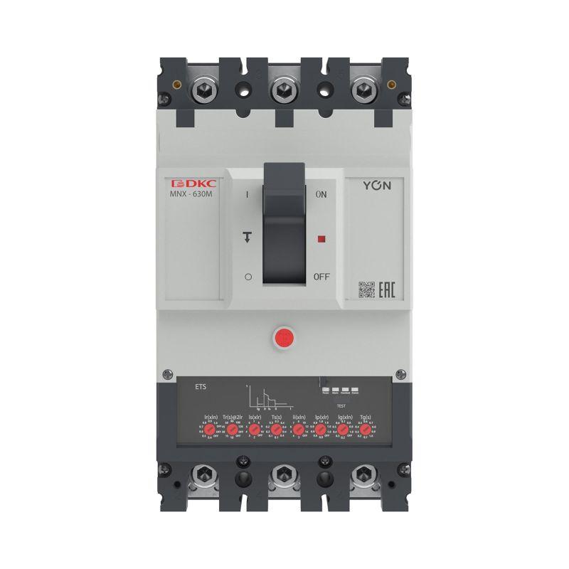 Выключатель автоматический 3P 630А 100кА pro MNX630M при AC415V расцепитель ETS YON MNX630M3PETS0630