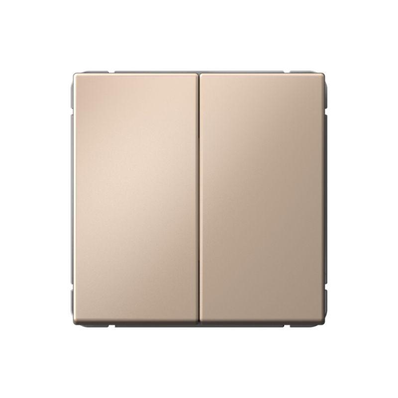 Выключатель кнопочный 2-кл. ArtGallery 10AX быстрозажим. клем. механизм песочн. SE GAL001217S