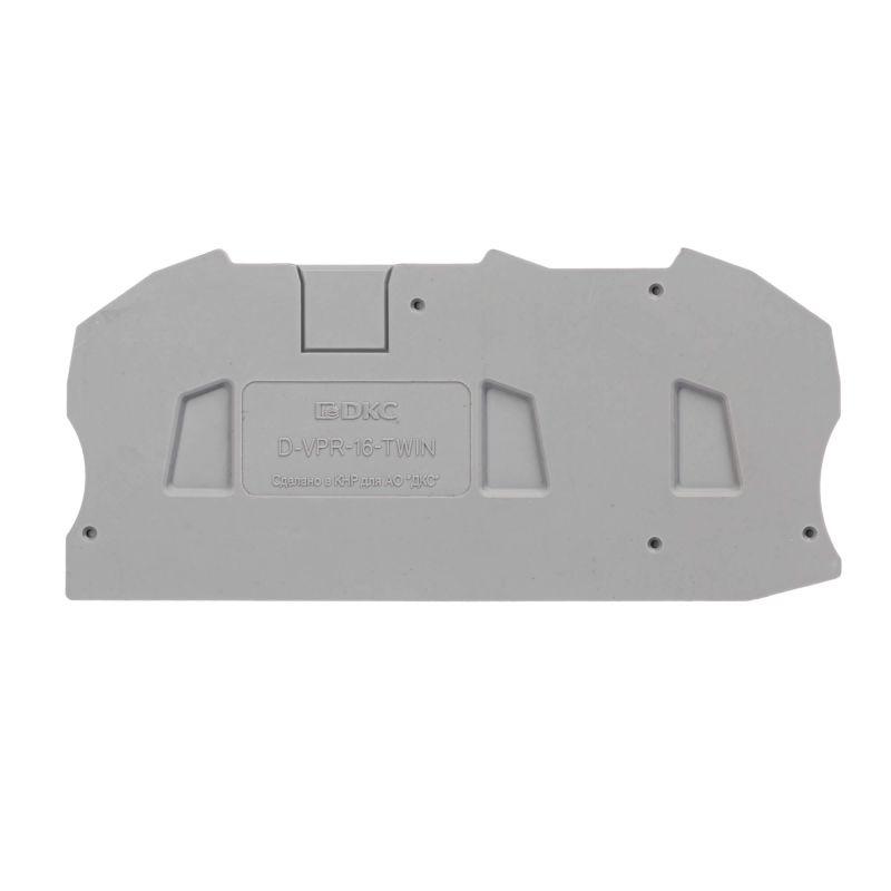 Изолятор торцевой для клеммы VPR-16-TWIN DKC D-VPR-16-TWIN