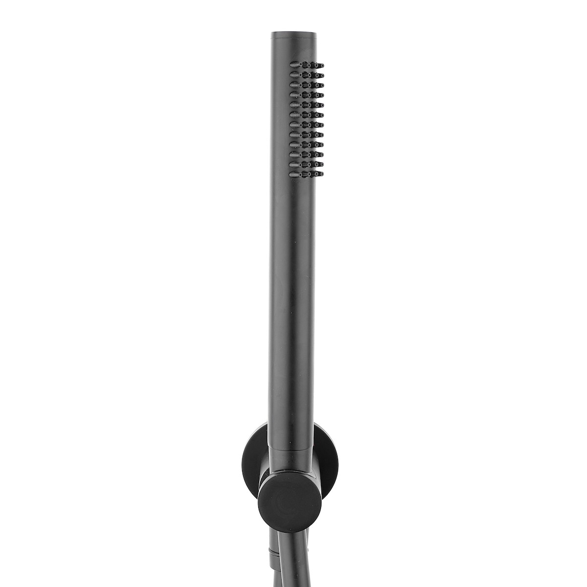 Набор руч. Душа+водорозетка с подкл. Воды и креплением из металла, душ металл MASTER, шланг металл 1500мм, Цвет черный матовый