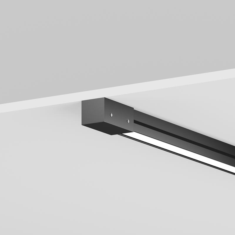 Профиль накладной Elasity IP L3000 черн. Maytoni O-TR001-P-B3M