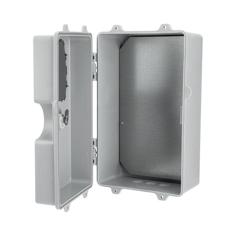 Корпус ЩМПп 360х225х155мм IP55 с окном пластик. Rexant 11-0454