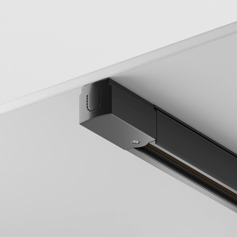 Шинопровод L2000 Trinity накладной/подвесной черн. Voltega TRX-VGL005-312B