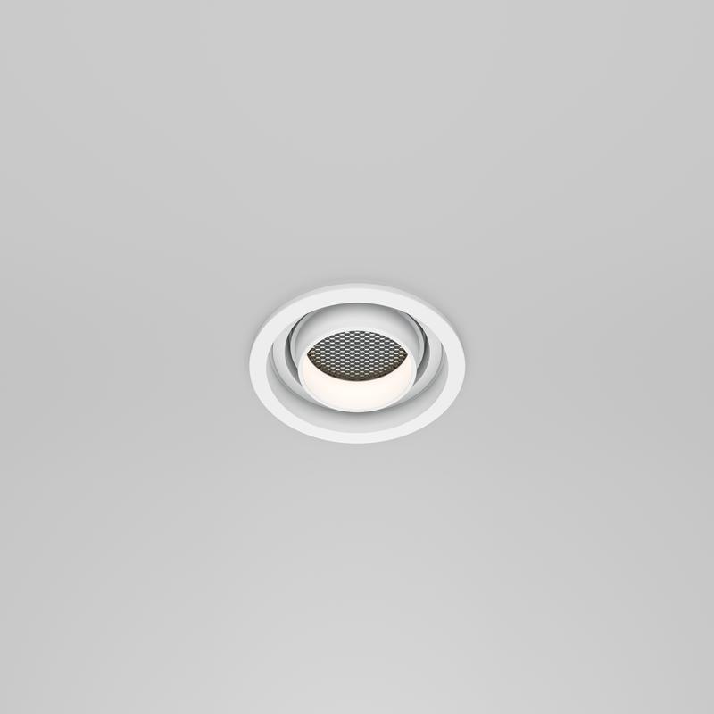 Светильник Atom 10Вт GU10 встраив. Maytoni DL113-GU10-01-RD-W