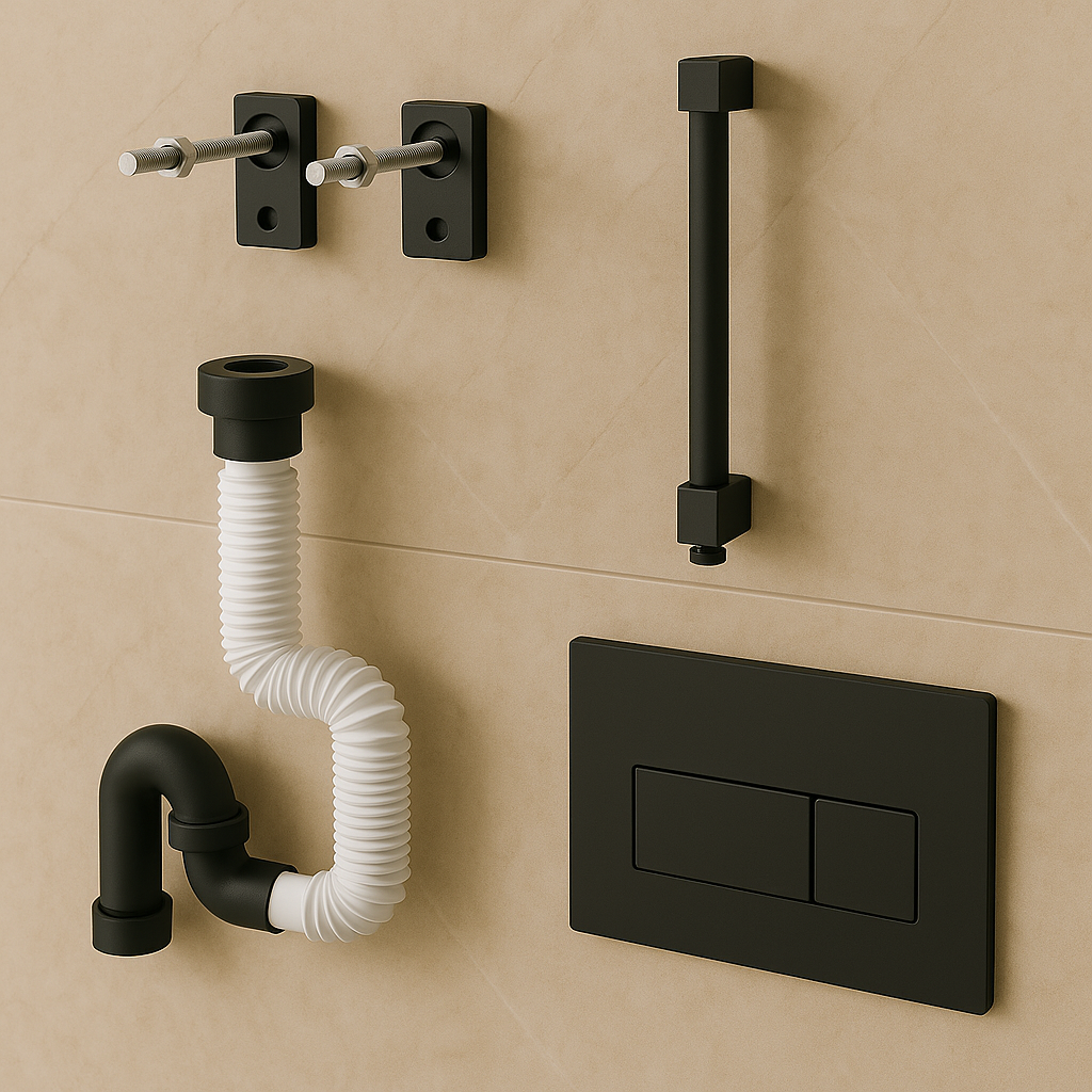 Комплектующие к инсталляции