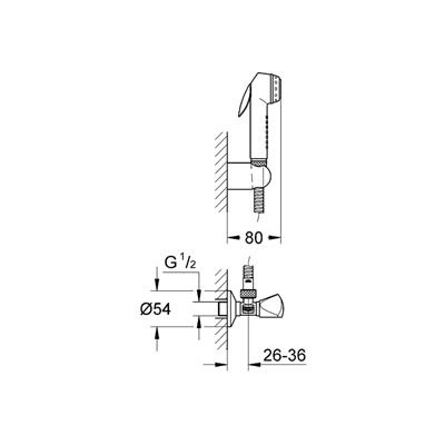 Гигиенический душ Grohe Trigger Spray 27514001